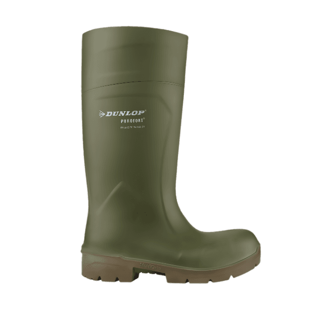 Botas DUNLOP Purofort Safety Verde (Par) CAÑA dunlop